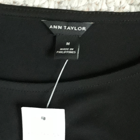 NWT Ann Taylor Black Dress - Picture 6 of 8